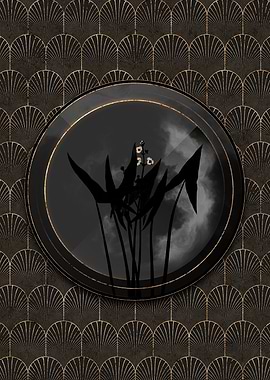 Gold Shadowy Arrowhead