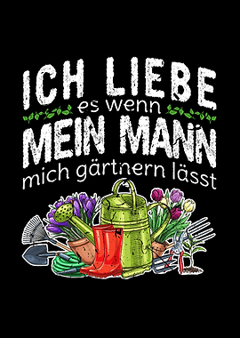 Garten Ehefrau Gaertnerin