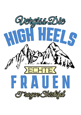 Lustiger Skipiste Spruch