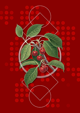 Geometric Sour Cherry