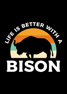 Funny Bison