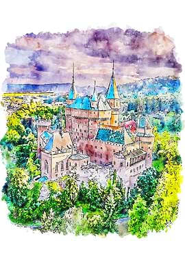 Bojnice castle france