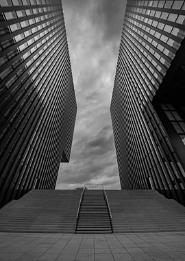 Treppe am Hyatt Hotel sw