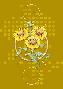 Vintage Blanket Flowers