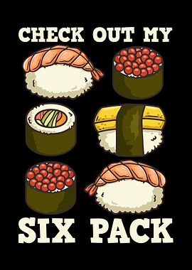 Sushi Six Pack Japanese