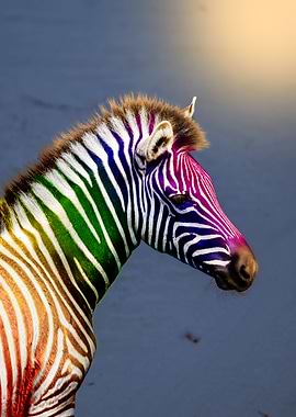 Rainbow Zebra
