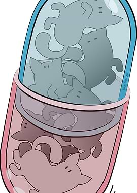 Cat pill