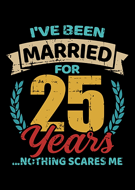 Married for 25 years silve