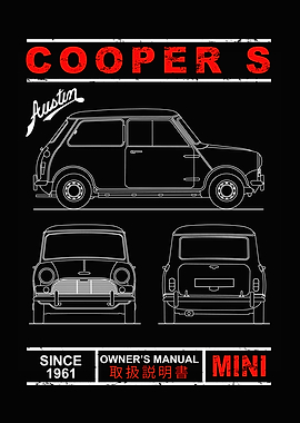 Blueprint of the Cooper S