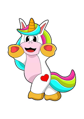 Unicorn Heart Tattoo