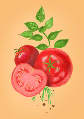 Tomatoes Vegetables Food