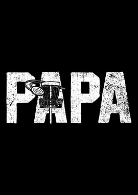 Disc Golf Dad Papa Disc Go