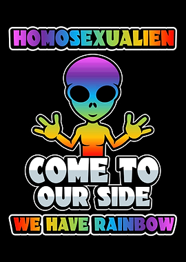 Gay Pride Alien