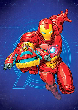 Iron Man Action Pose