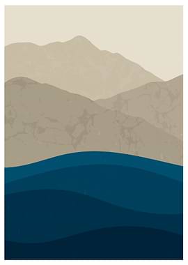 Mountain and Sea right