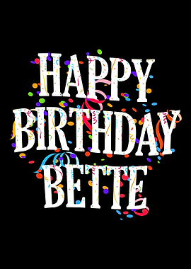 Happy Birthday Bette