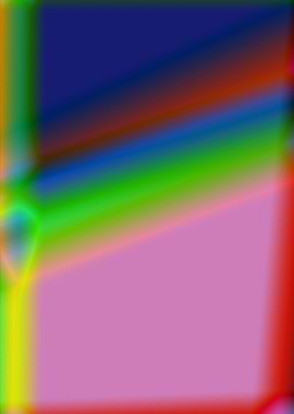 RED BLUE GREEN TEXTURE ART