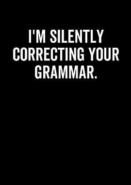 Im Silently Correcting