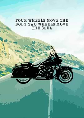 Motorcycle Rider Wall Art