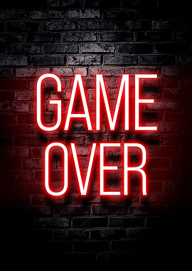 game over gaming gamer