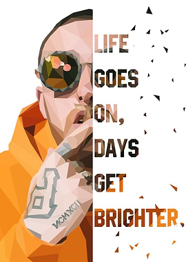 Mac Miller Quote Face