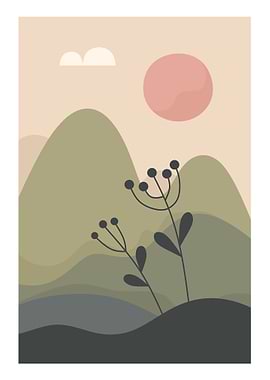 Sunrise Art Painting