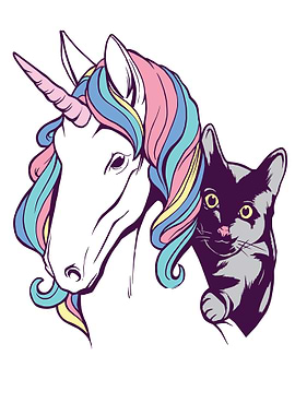 CUTE CAT UNICORN