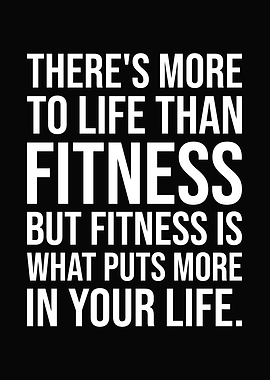 Fitness Puts More In Life