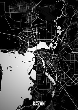 Kazan dark map