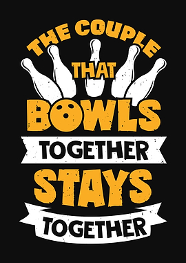 Bowling Couple Design