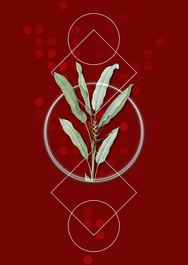 Vintage Parrot Heliconia