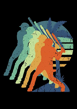 Baseball Retro Vintage