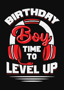 Gaming Birthday Design