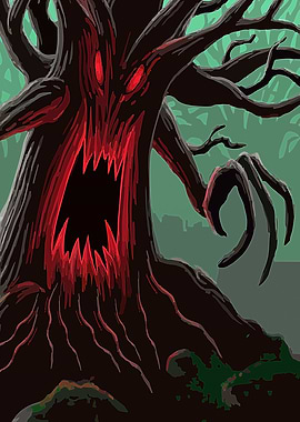 scary tree