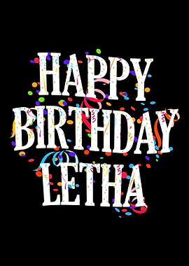 Happy Birthday Letha