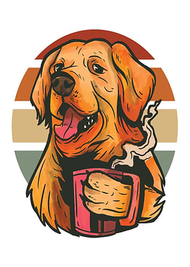 CUTE DOG GOLDENRETRIEVER