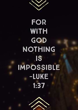 Luke 1 37