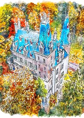 Luxembourg castle france