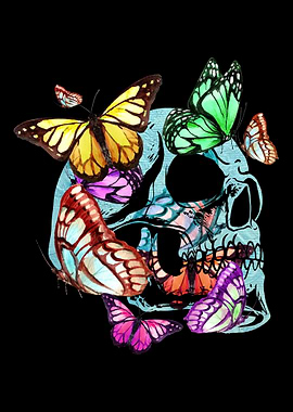 Butterfly Skull