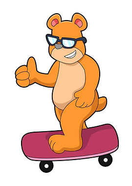 Bear Skater Skateboard