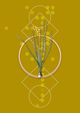 Vintage Rush Leaf Jonquil