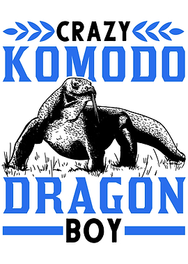 Crazy Komodo Dragon Boy