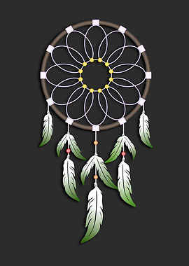 Flower Dreamcatcher