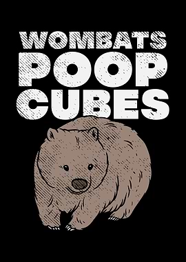 Wombats Poop Cubes