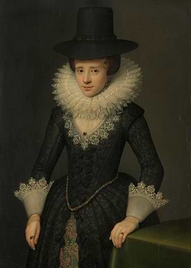 Portrait of Anna Boudaen