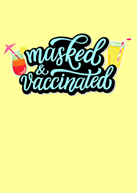 Masked Vaccinated Summer