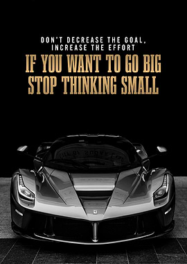 Stop Thinking Small