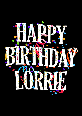 Happy Birthday Lorrie