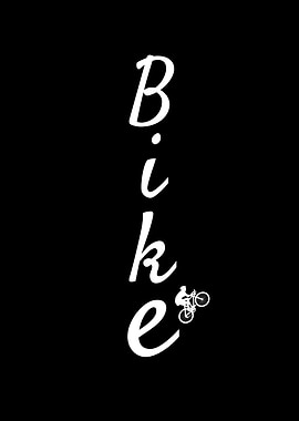 Bike With A Bicyclist