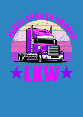 Ladies Truck Driver Real